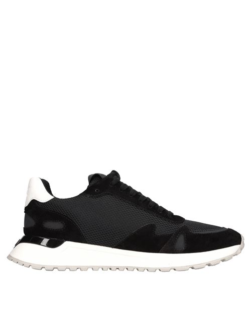MILES model sneakers in suede and fabric MICHAEL KORS | MILES TRAINERNERO-BIANCO